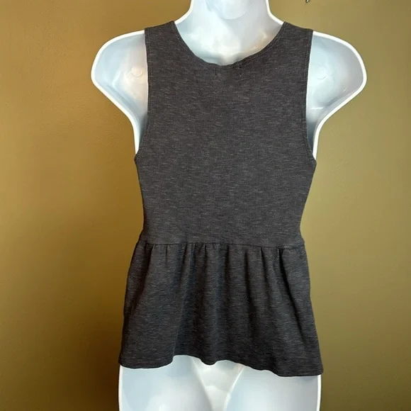 Anthropology T.la peplum babydoll tank top - Picture 3 of 7